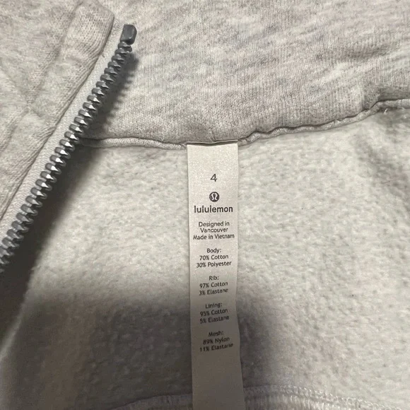 Lululemon full zip scuba hoodie - Picture 3 of 3